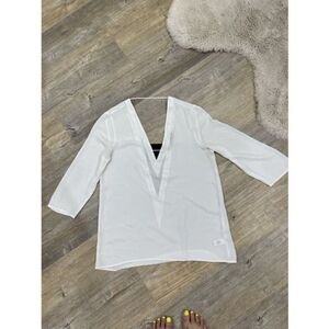 Women's Sexy White Express Blouse